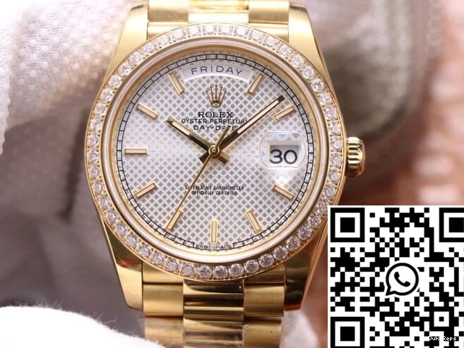 EW Day-Date Silver Dial Factory Rolex M228348RBR-0005 0413